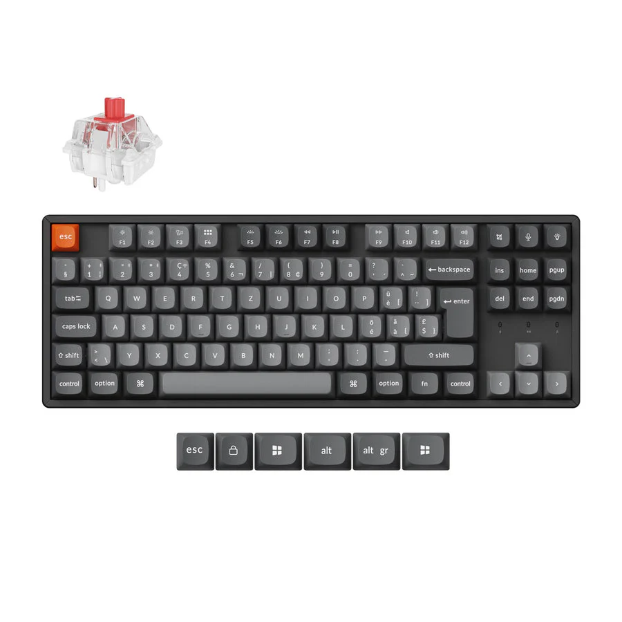 Keychron K8 Max QMK Wireless Mechanical Keyboard ISO Layout Collection - Image 7