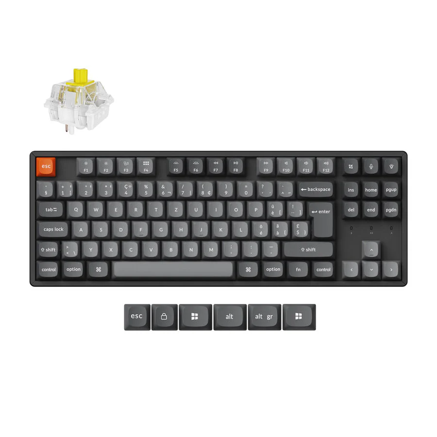 Keychron K8 Max QMK Wireless Mechanical Keyboard ISO Layout Collection - Image 9