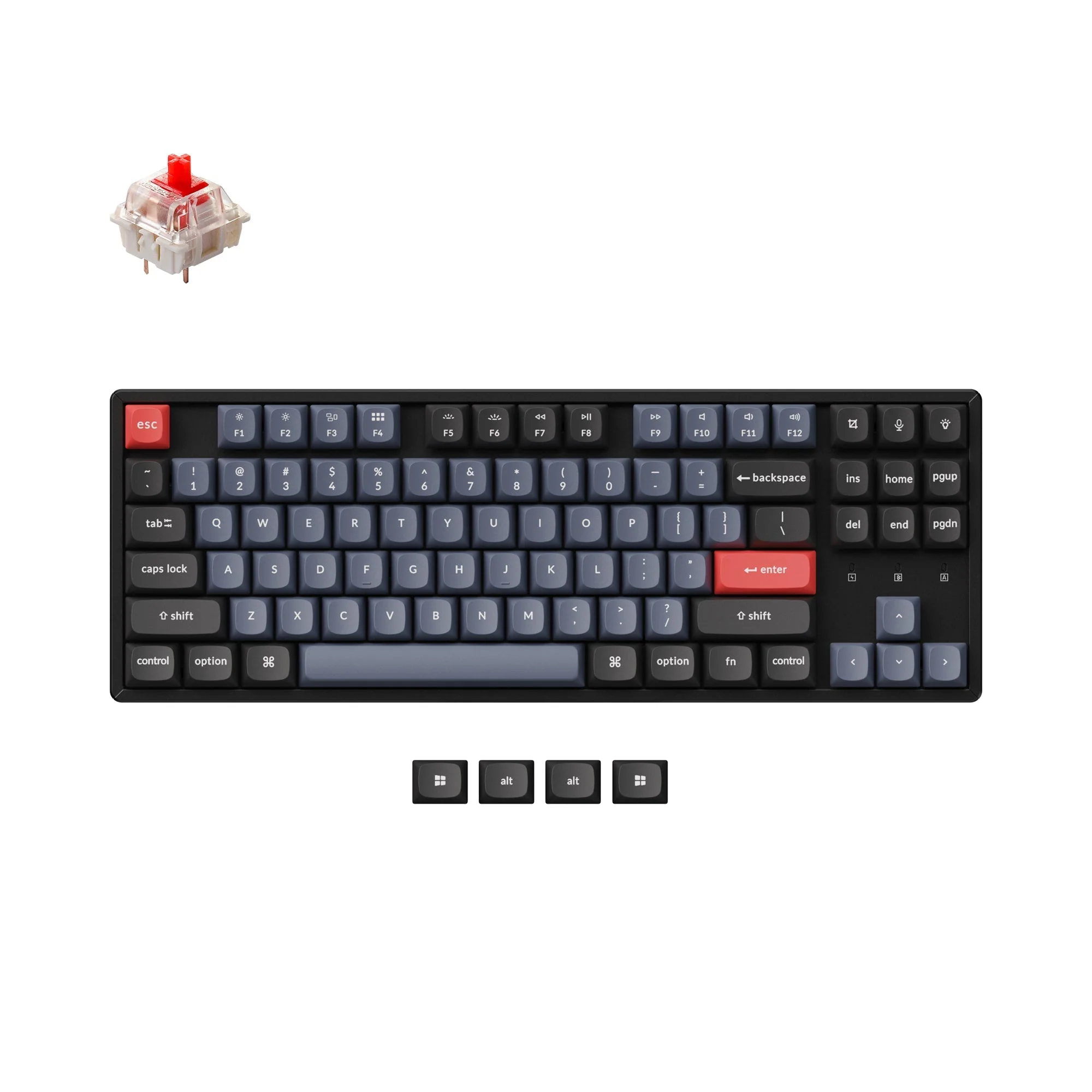 Keychron K8 Pro QMK/VIA Wireless Mechanical Keyboard - Image 4