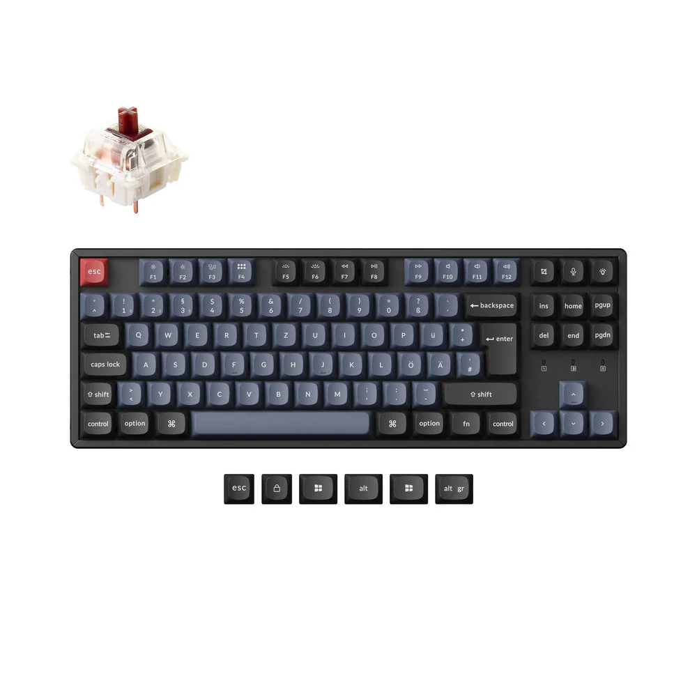 Keychron K8 Pro QMK/VIA Wireless Mechanical Keyboard ISO Layout Collection - Image 16