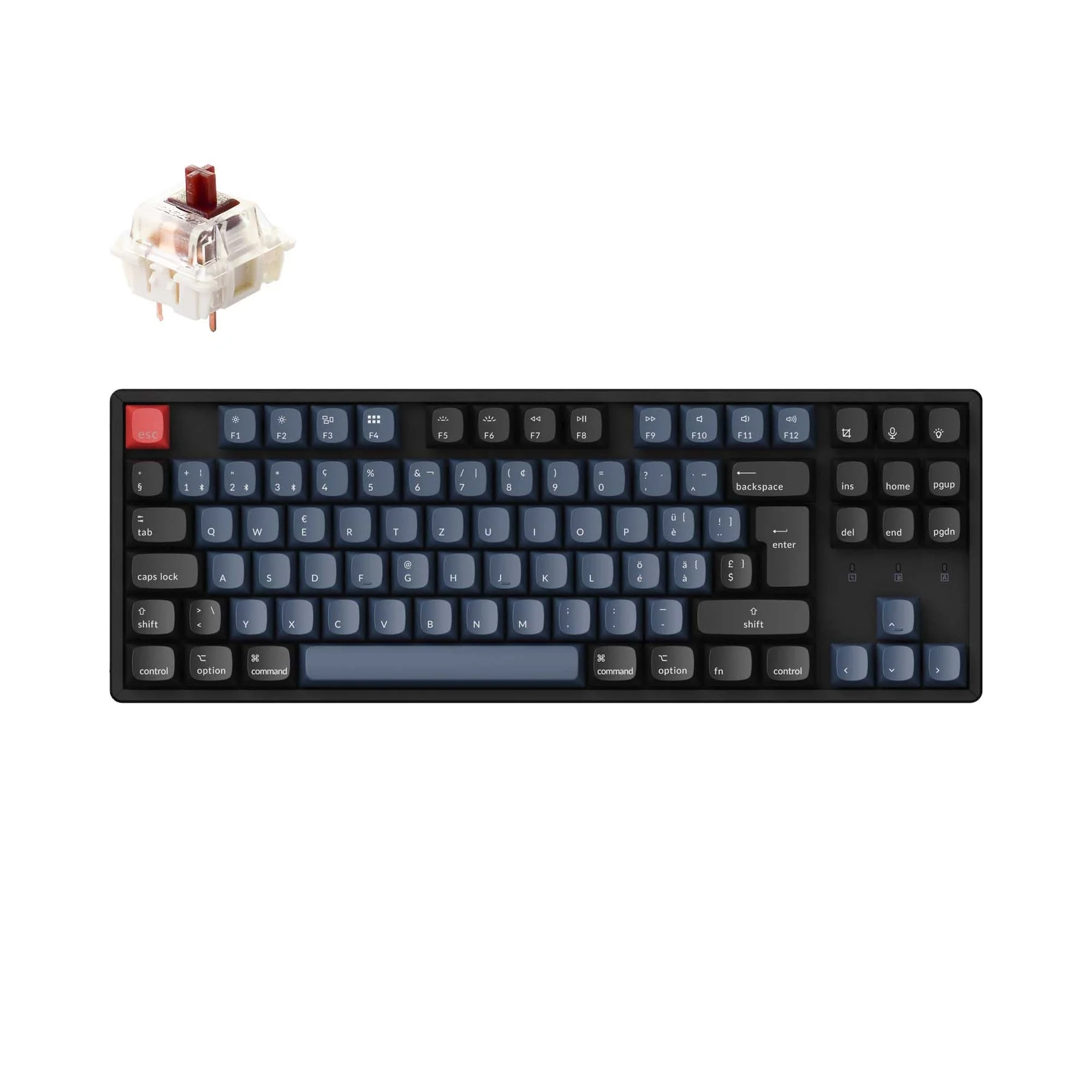 Keychron K8 Pro QMK/VIA Wireless Mechanical Keyboard ISO Layout Collection - Image 6