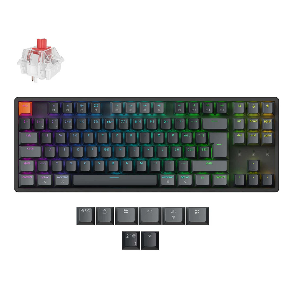 Keychron K8 QMK Wireless Mechanical Keyboard (ISO Layout) - Version 2 - Image 10