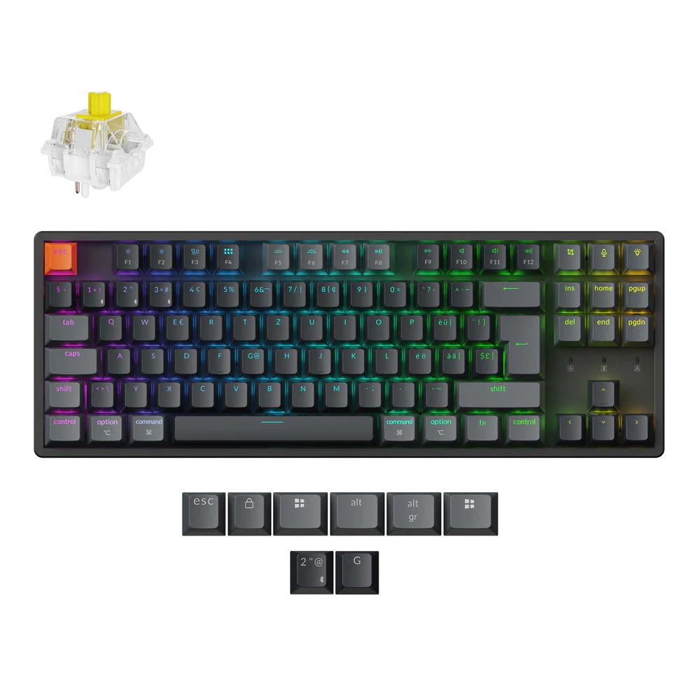 Keychron K8 QMK Wireless Mechanical Keyboard (ISO Layout) - Version 2 - Image 12