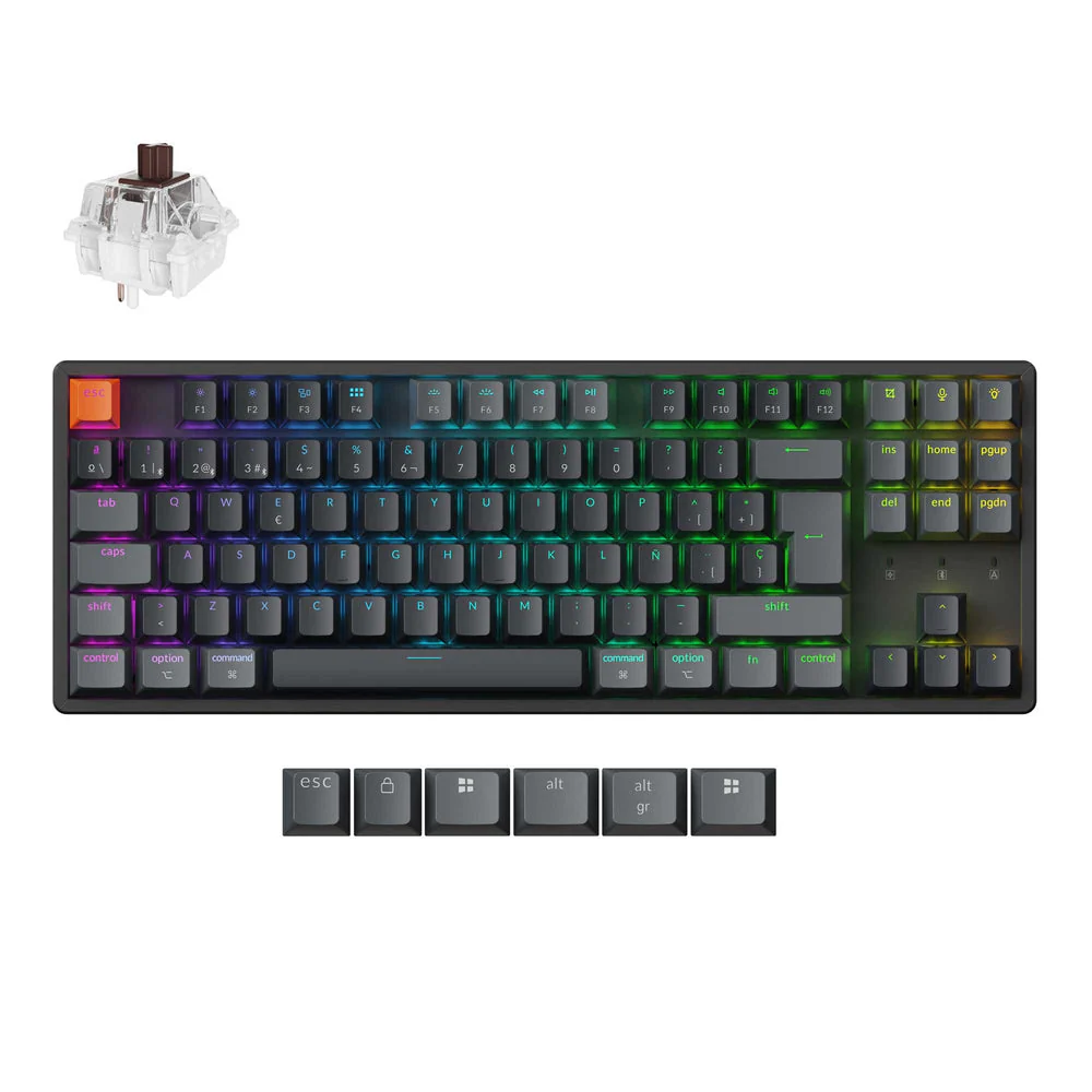 Keychron K8 QMK Wireless Mechanical Keyboard (ISO Layout) - Version 2 - Image 14