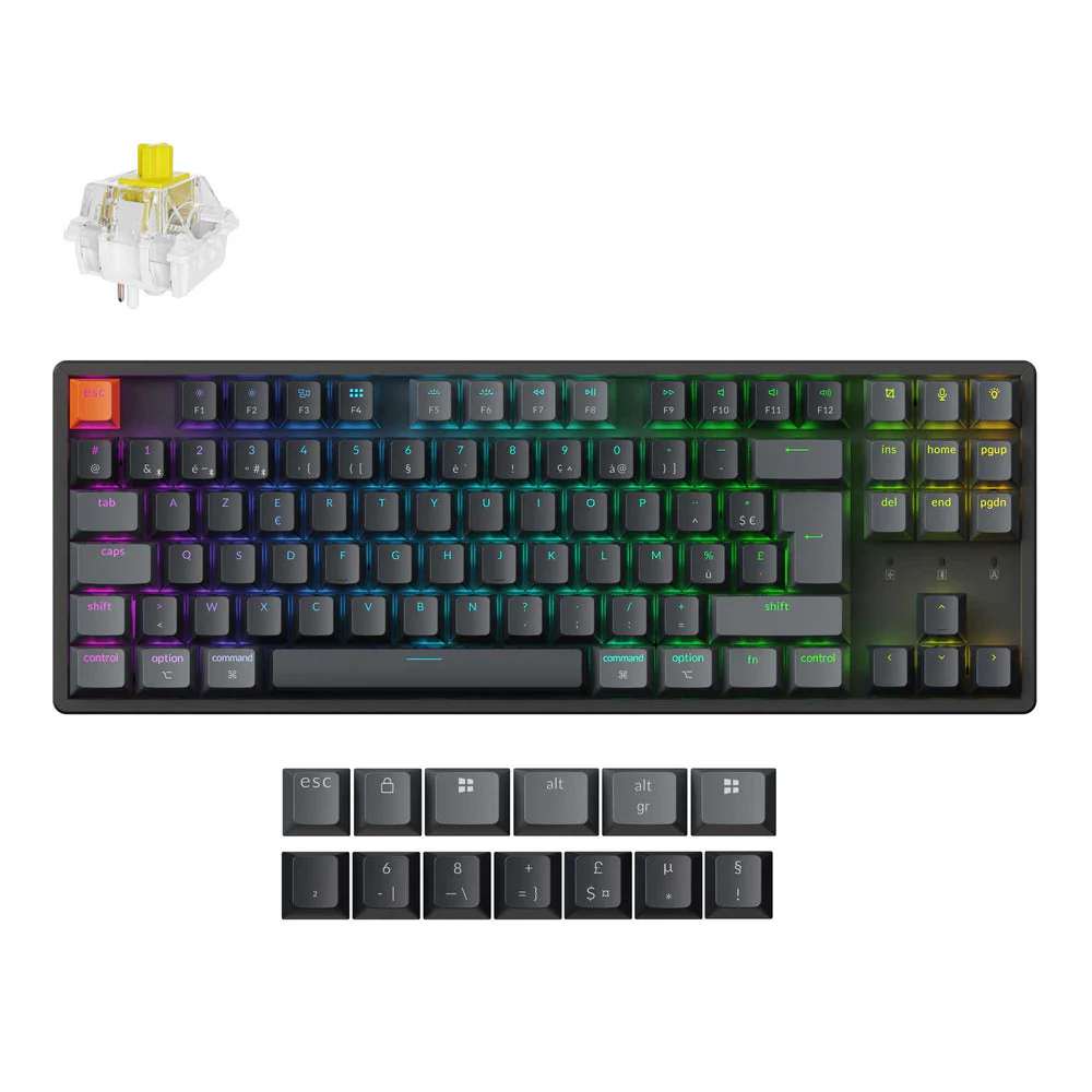 Keychron K8 QMK Wireless Mechanical Keyboard (ISO Layout) - Version 2 - Image 18