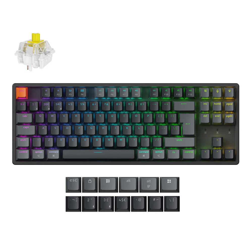 Keychron K8 QMK Wireless Mechanical Keyboard (ISO Layout) - Version 2 - Image 6