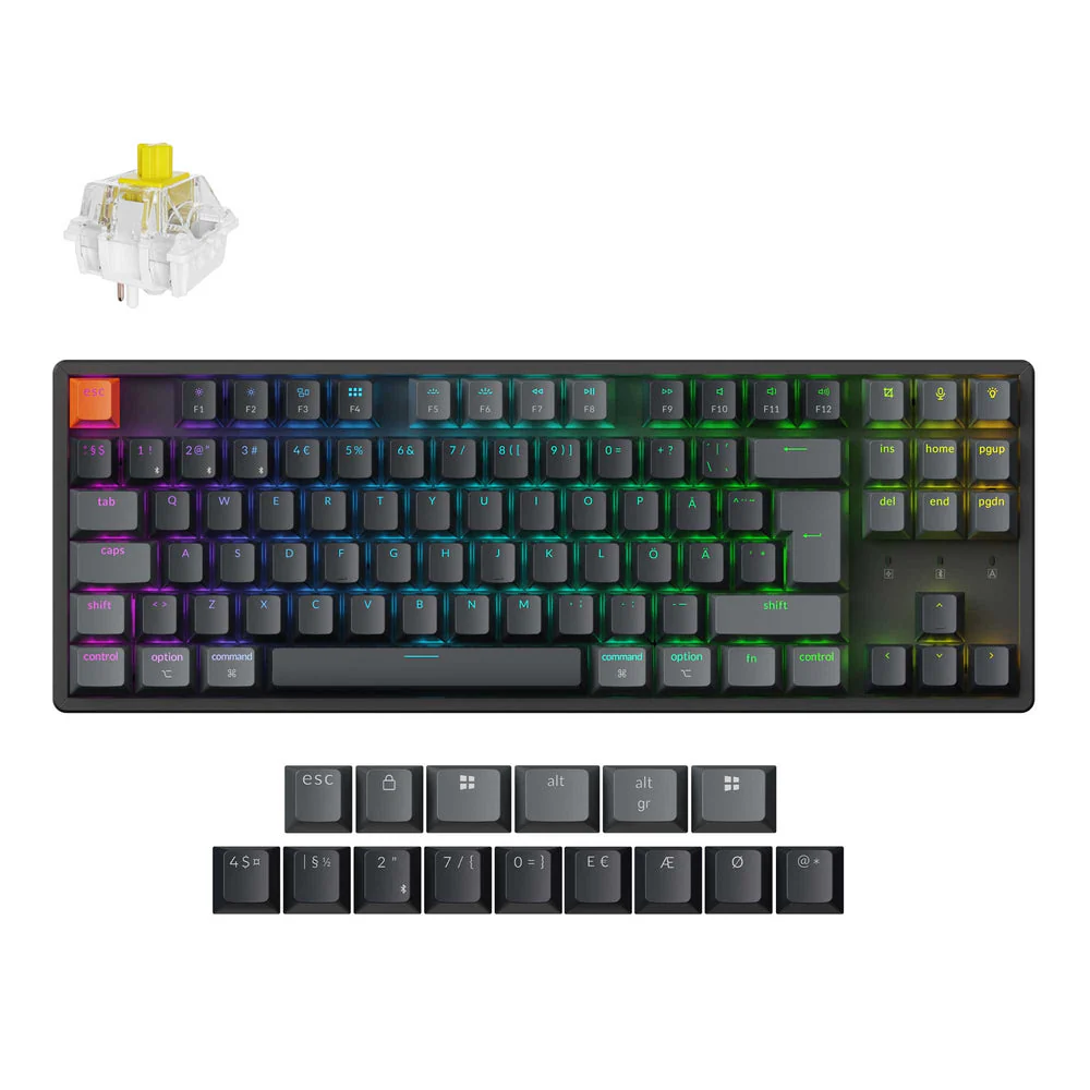 Keychron K8 QMK Wireless Mechanical Keyboard (ISO Layout) - Version 2 - Image 9