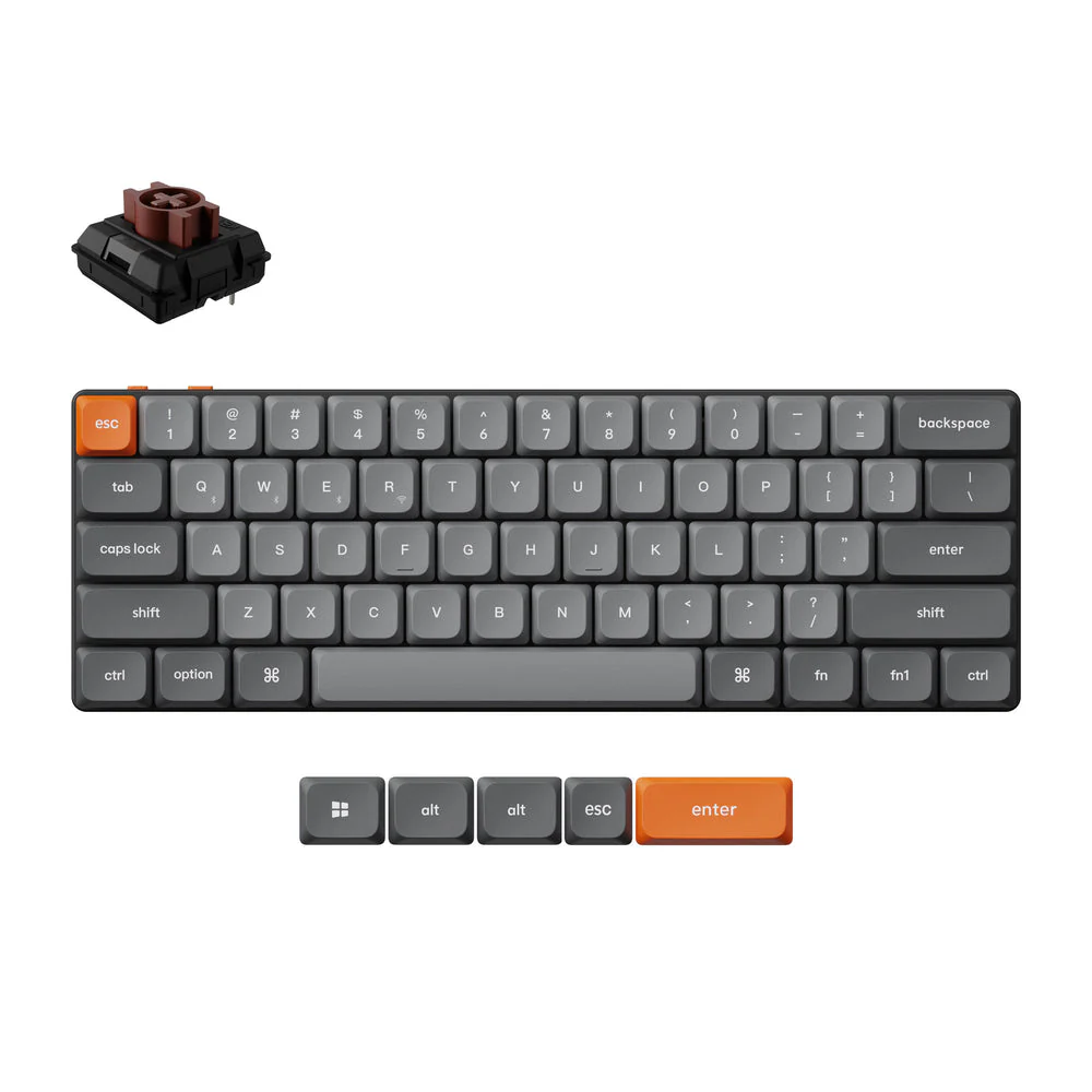 Keychron K9 Max QMK Wireless Custom Mechanical Keyboard (US ANSI Keyboard) - Image 2