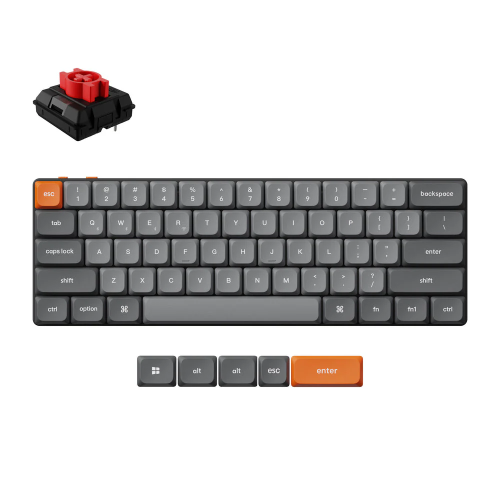 Keychron K9 Max QMK Wireless Custom Mechanical Keyboard (US ANSI Keyboard) - Image 3