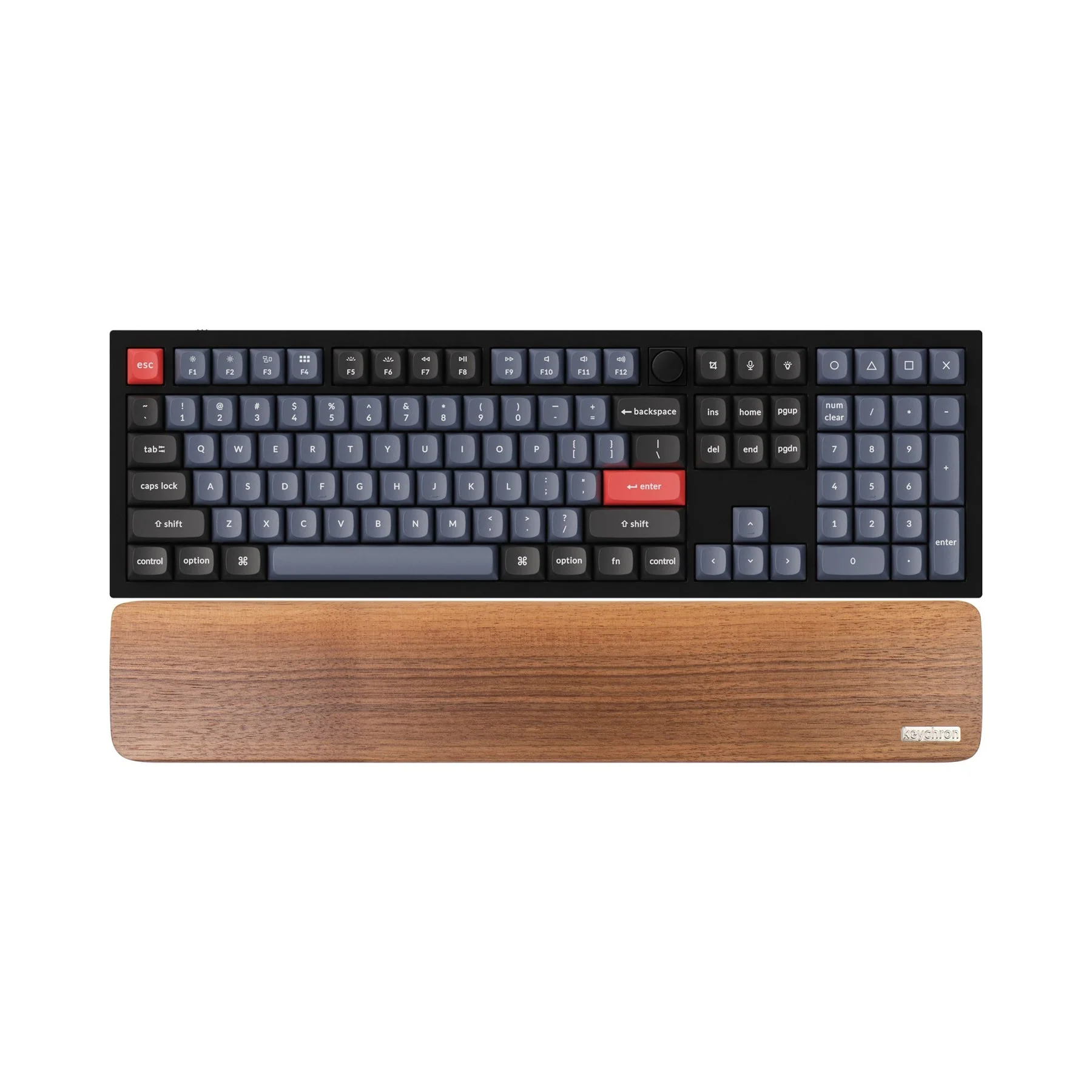 Keychron Keyboard Wooden Palm Rest - Image 11