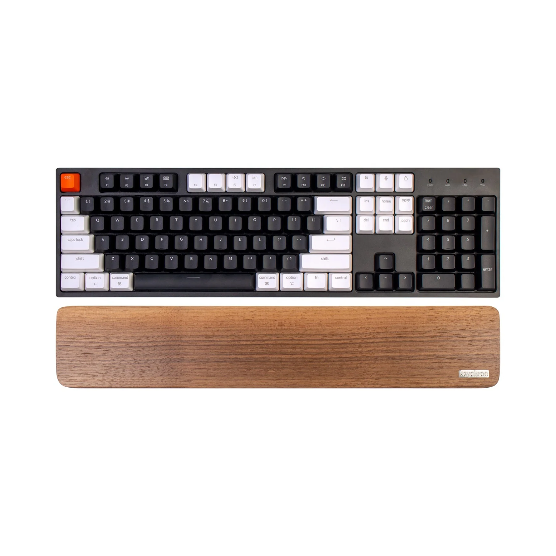 Keychron Keyboard Wooden Palm Rest - Image 8