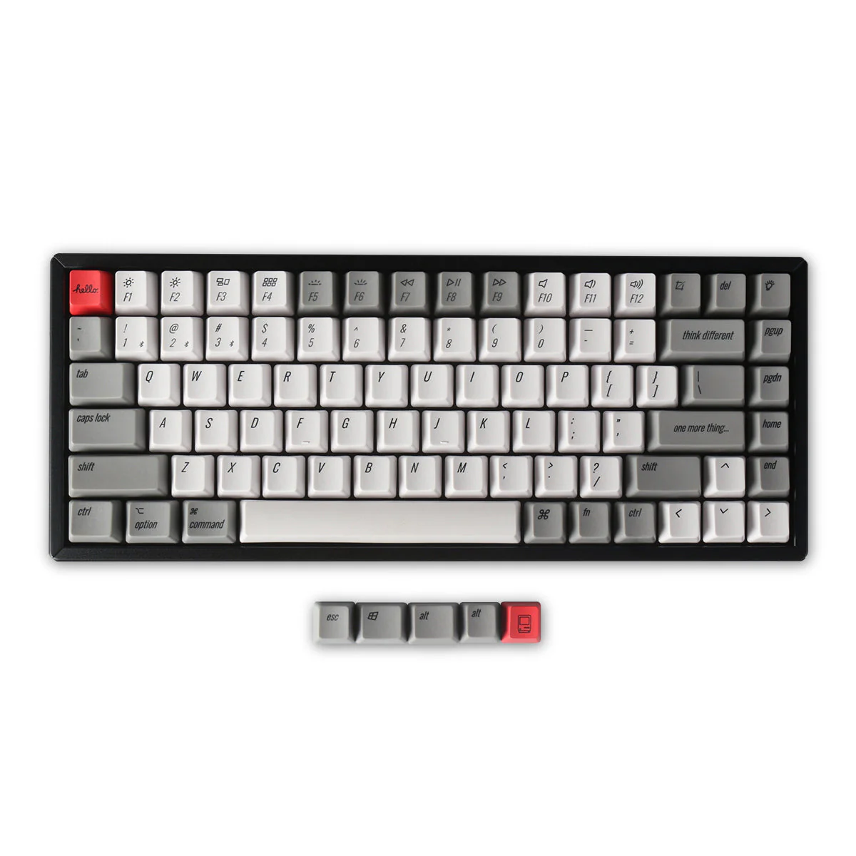 Keychron OEM Profile PBT Retro Keycap Set - Image 7