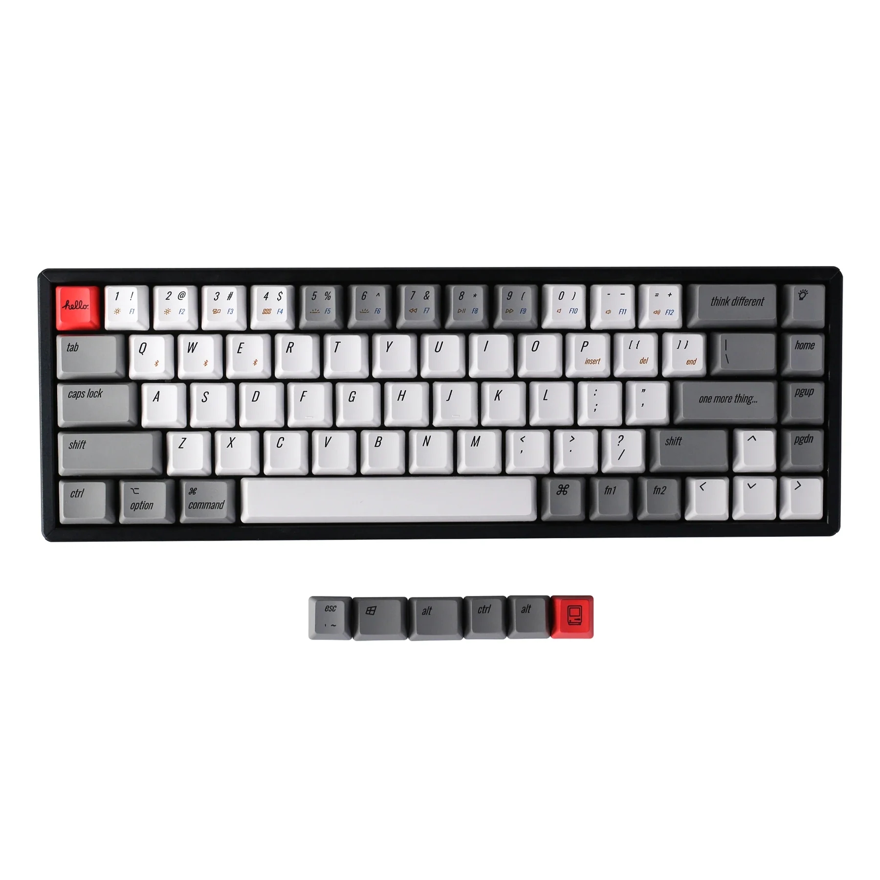 Keychron OEM Profile PBT Retro Keycap Set - Image 8