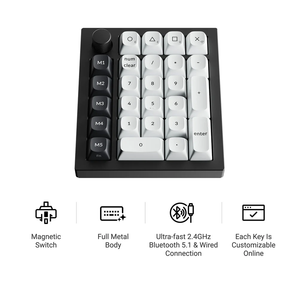Keychron Q0 HE QMK Wireless Custom Number Pad - Image 3