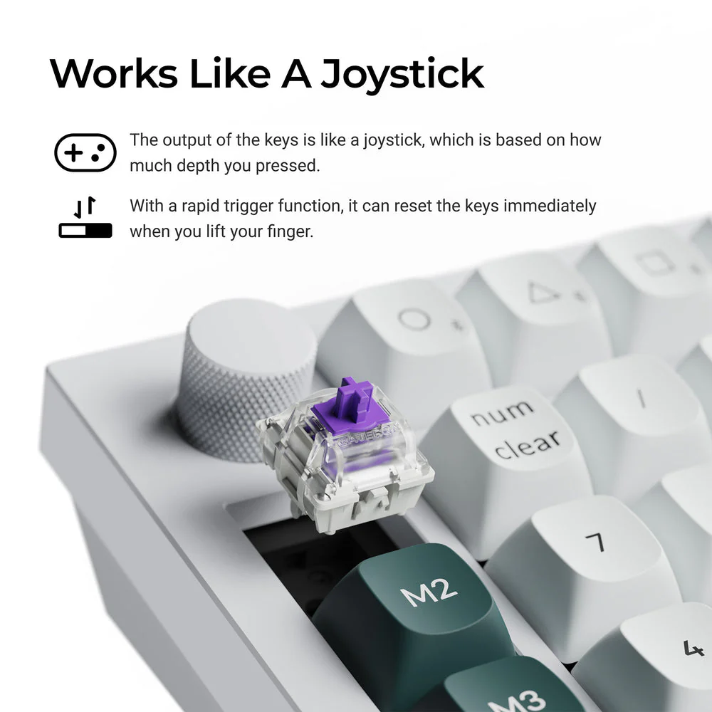 Keychron Q0 HE QMK Wireless Custom Number Pad - Image 5