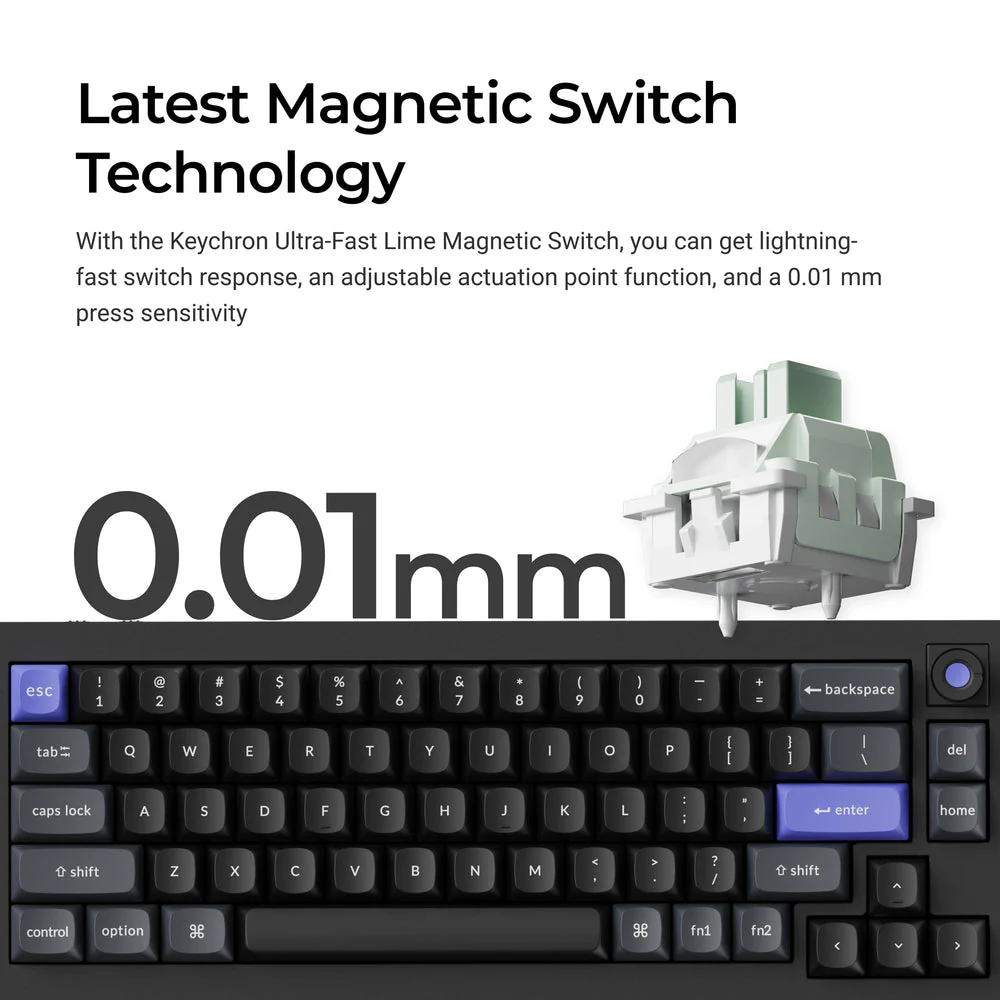 Keychron Q2 HE 8K Magnetic Switch Keyboard - Image 4