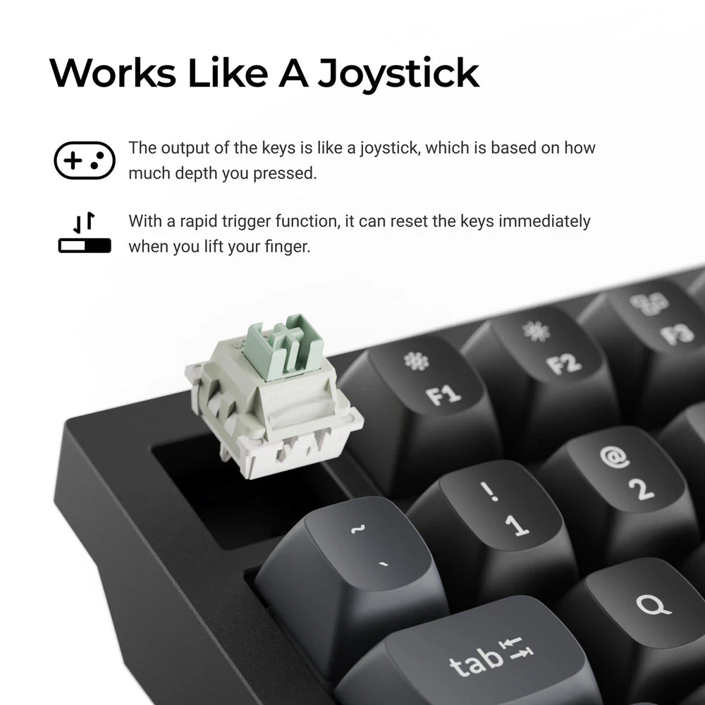 Keychron Q1 HE 8K Wired Magnetic Switch Keyboard ISO Layout Collection - Image 2