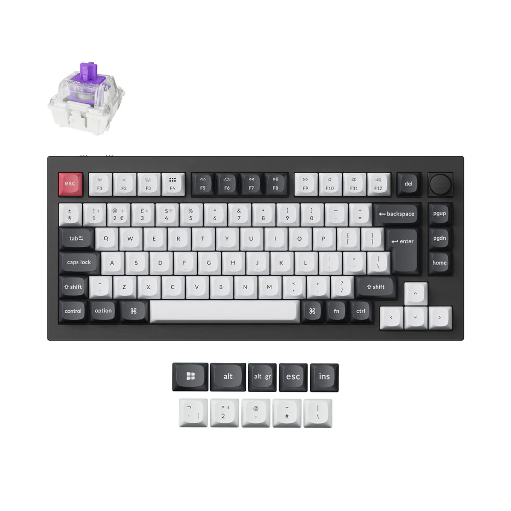 Keychron Q1 HE QMK Wireless Custom Keyboard ISO Layout Collection - Image 2