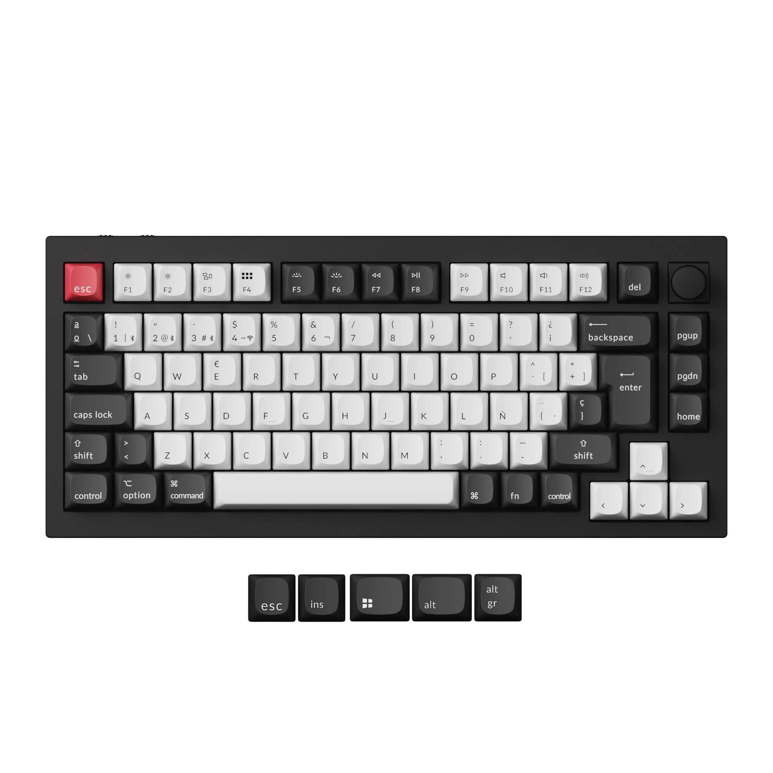 Keychron Q1 HE QMK Wireless Custom Keyboard ISO Layout Collection - Image 5