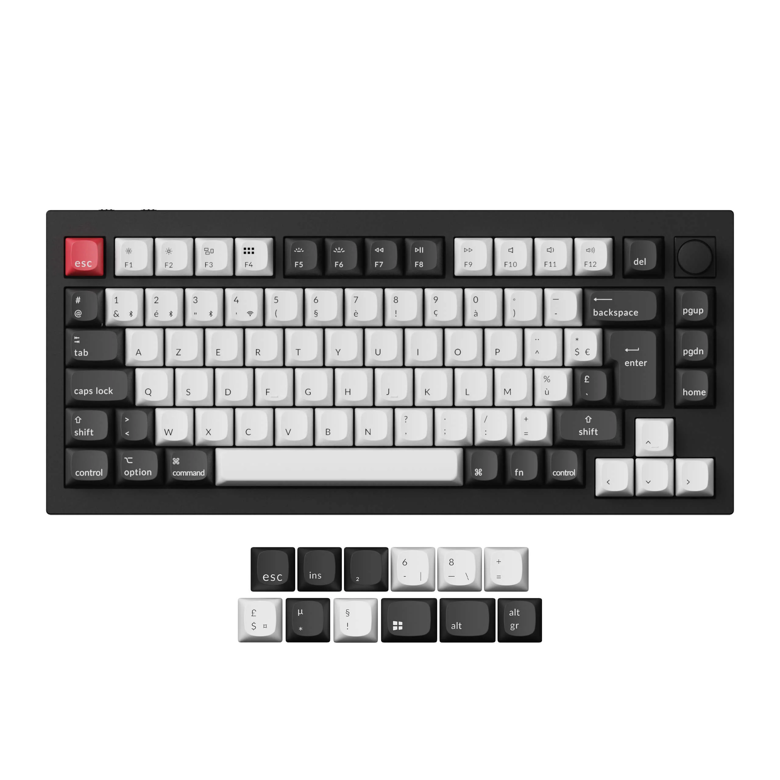 Keychron Q1 HE QMK Wireless Custom Keyboard ISO Layout Collection - Image 6