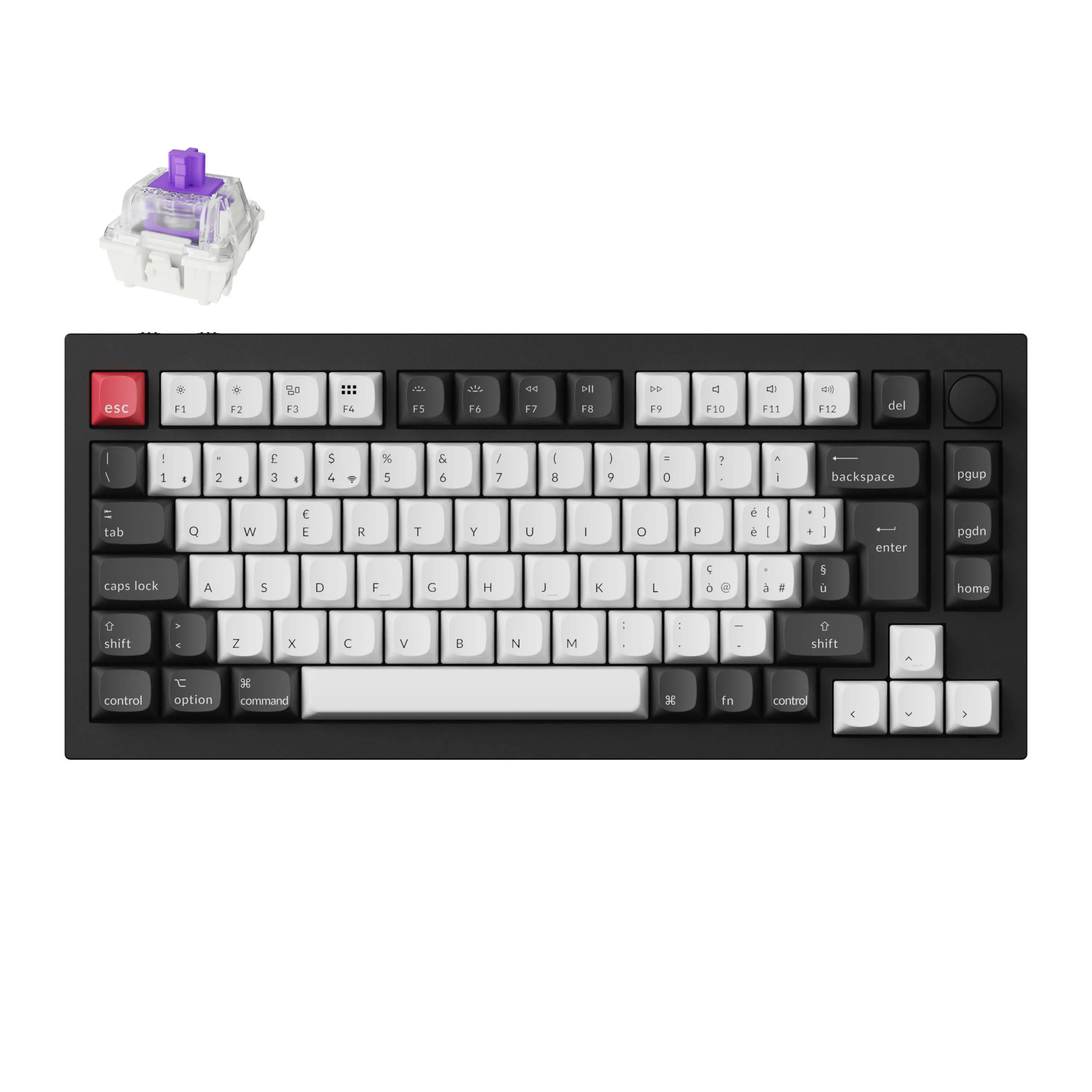 Keychron Q1 HE QMK Wireless Custom Keyboard ISO Layout Collection - Image 7