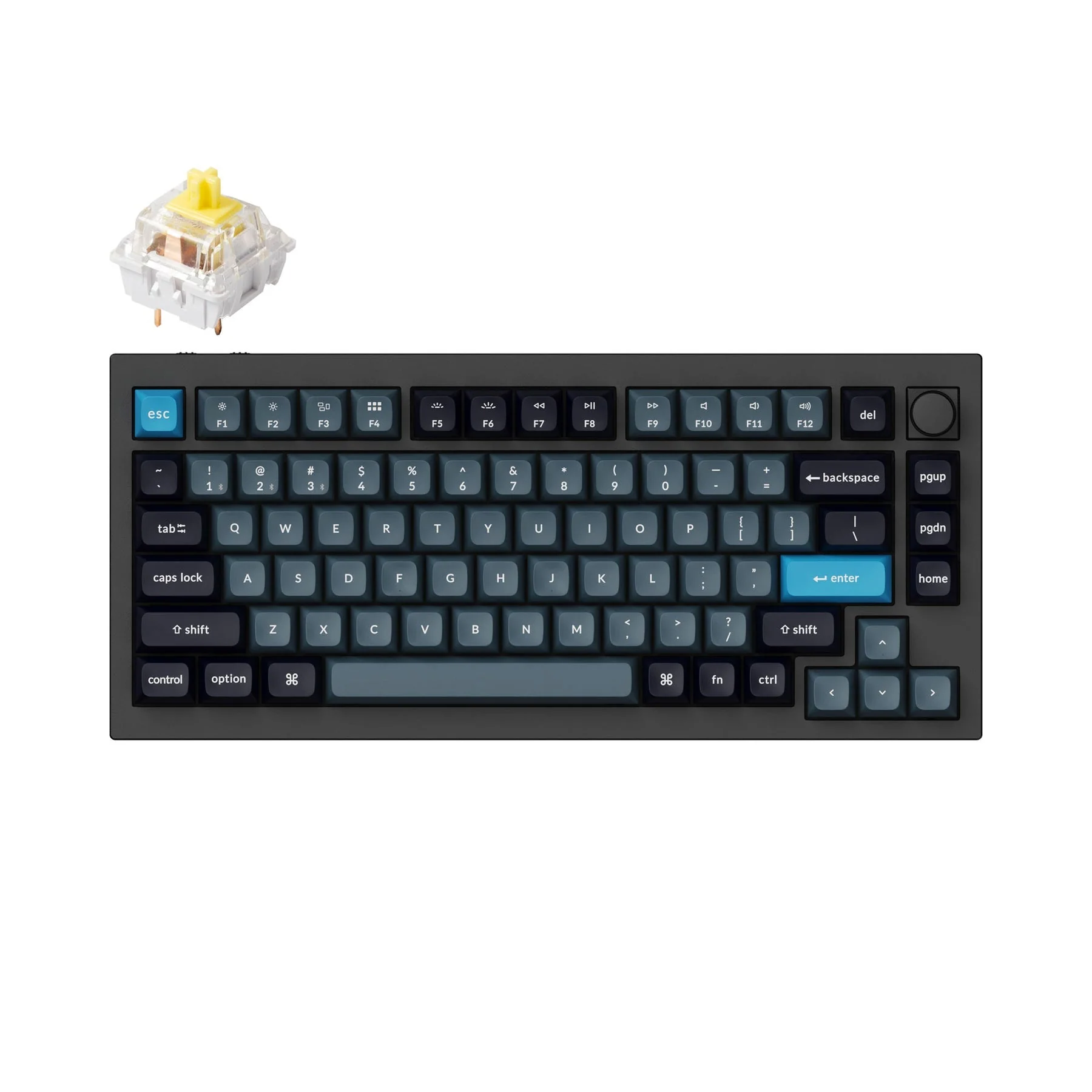 Keychron Q1 Pro QMK/VIA Wireless Custom Mechanical Keyboard (US ANSI Layout) - Image 3