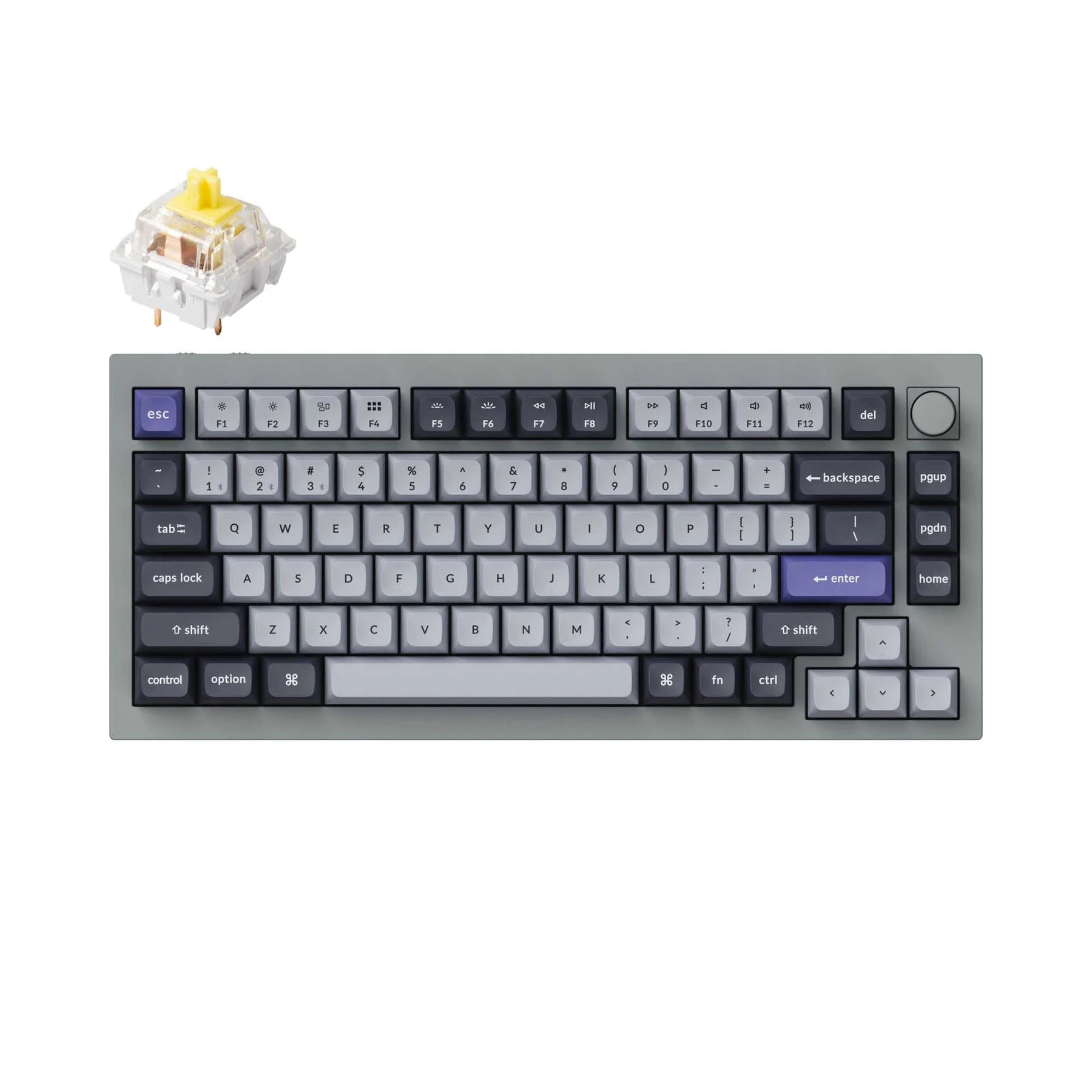 Keychron Q1 Pro QMK/VIA Wireless Custom Mechanical Keyboard (US ANSI Layout) - Image 6