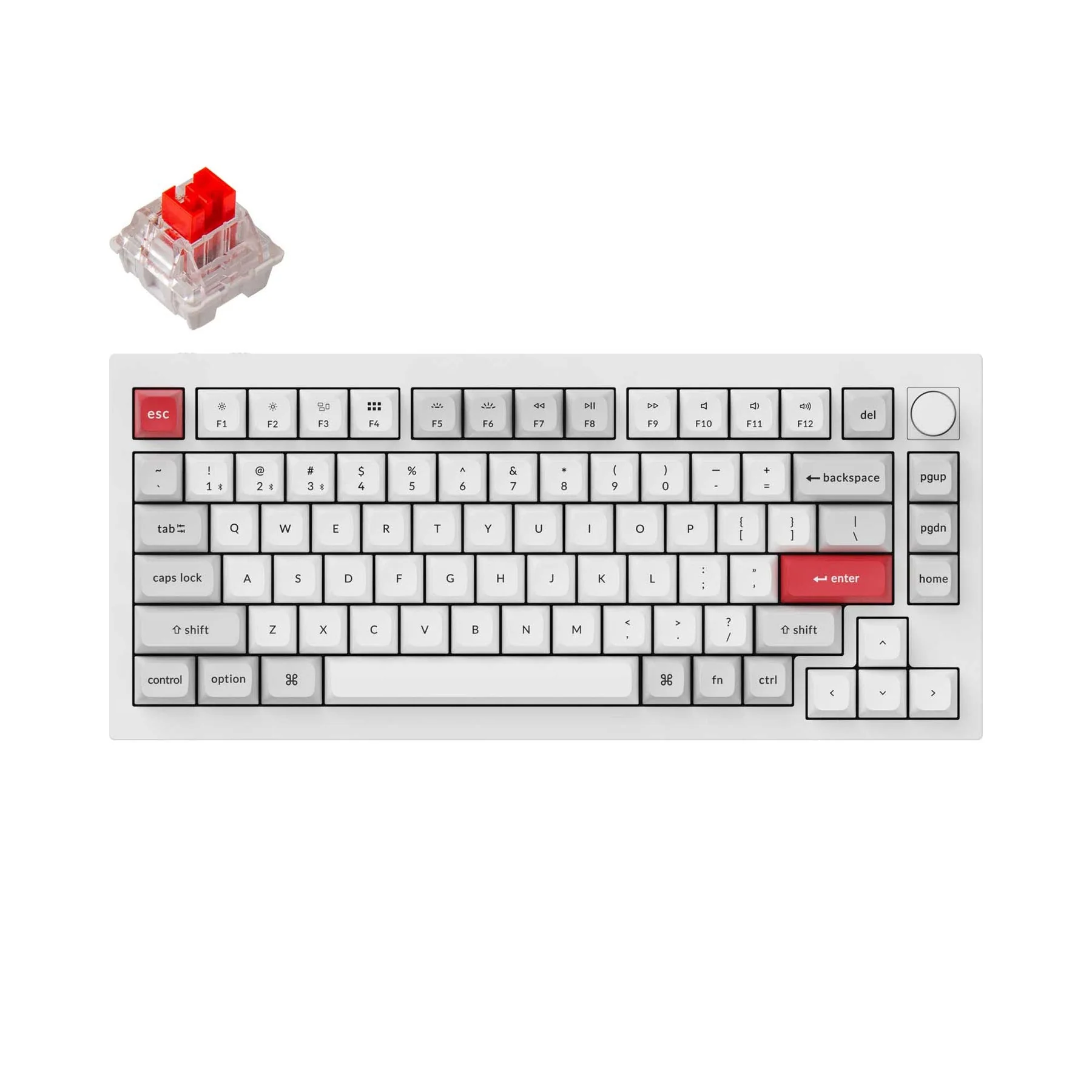 Keychron Q1 Pro QMK/VIA Wireless Custom Mechanical Keyboard (US ANSI Layout) - Image 7
