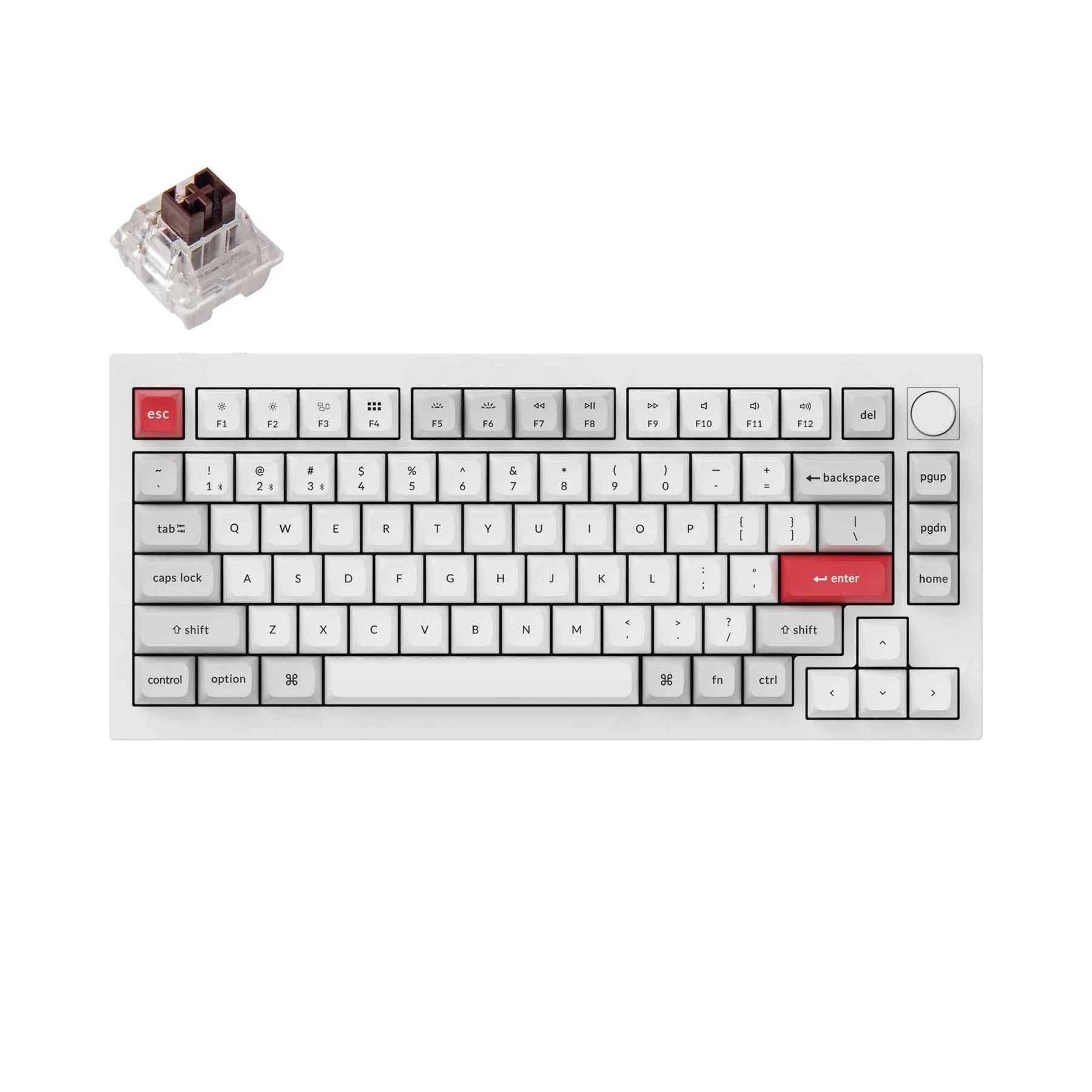 Keychron Q1 Pro QMK/VIA Wireless Custom Mechanical Keyboard (US ANSI Layout) - Image 8
