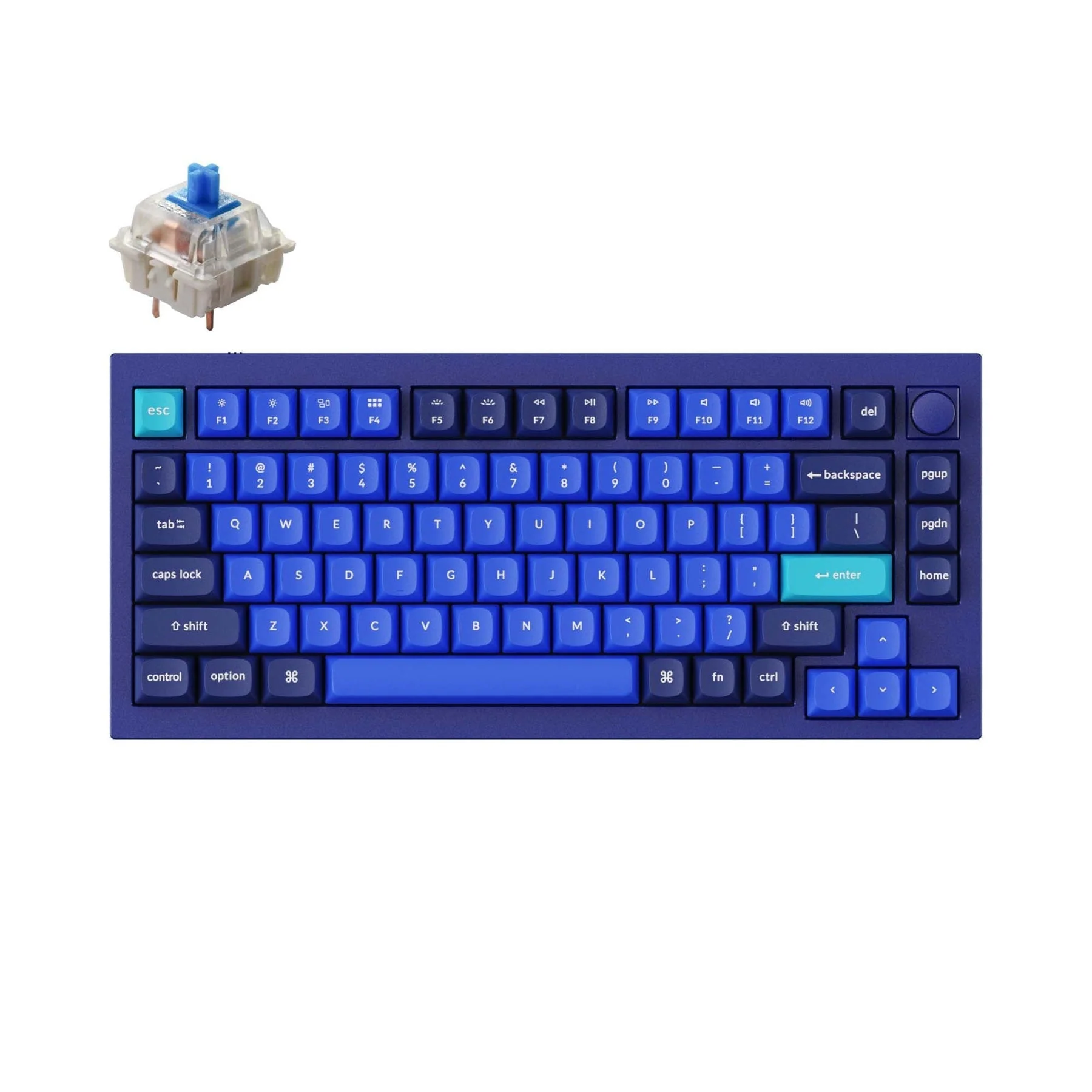 Keychron Q1 QMK Custom Mechanical Keyboard (US ANSI Layout) - Version 2 - Image 11