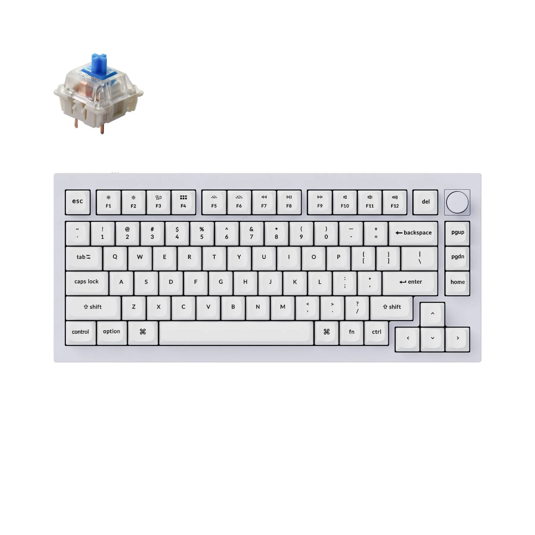 Keychron Q1 QMK Custom Mechanical Keyboard (US ANSI Layout) - Version 2 - Image 16