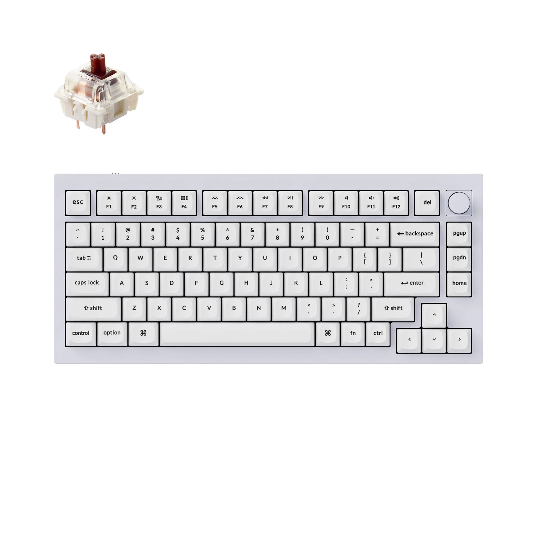 Keychron Q1 QMK Custom Mechanical Keyboard (US ANSI Layout) - Version 2 - Image 17