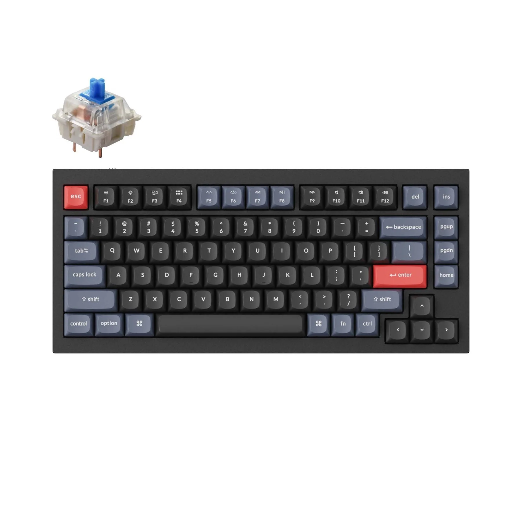 Keychron Q1 QMK Custom Mechanical Keyboard (US ANSI Layout) - Version 2 - Image 25