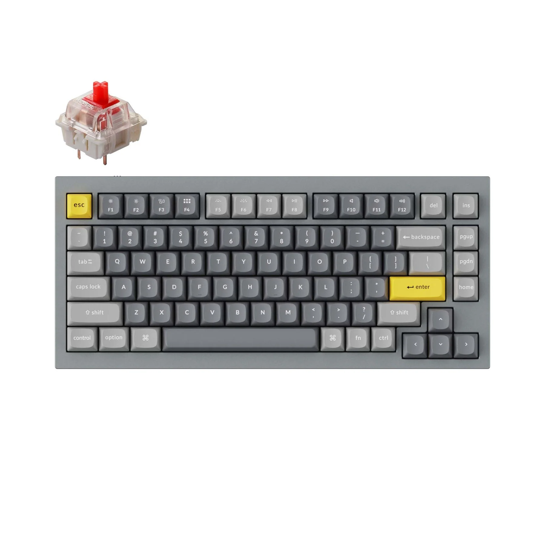 Keychron Q1 QMK Custom Mechanical Keyboard (US ANSI Layout) - Version 2 - Image 27
