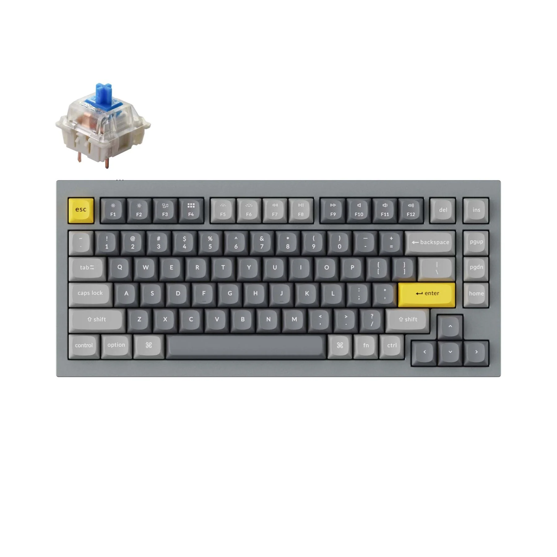 Keychron Q1 QMK Custom Mechanical Keyboard (US ANSI Layout) - Version 2 - Image 28