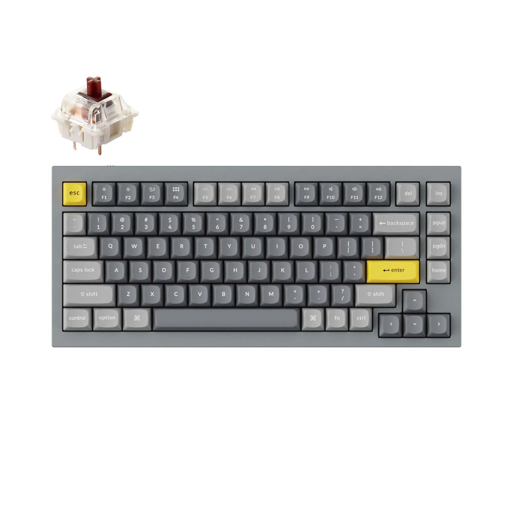 Keychron Q1 QMK Custom Mechanical Keyboard (US ANSI Layout) - Version 2 - Image 29