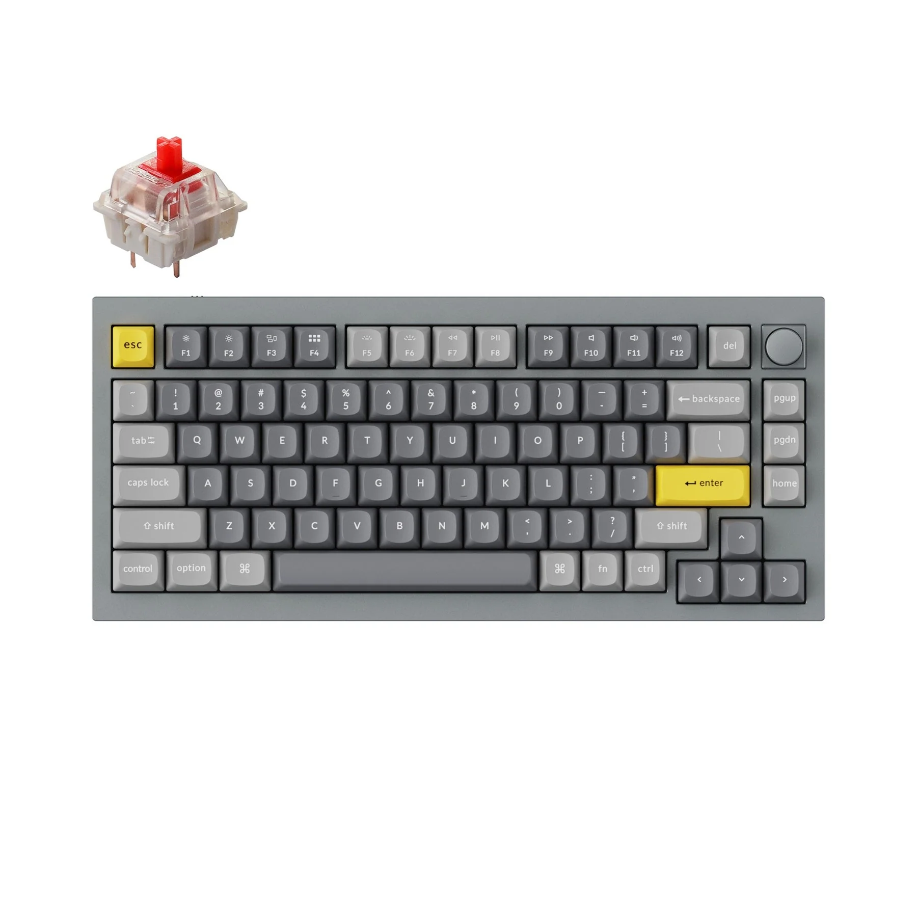Keychron Q1 QMK Custom Mechanical Keyboard (US ANSI Layout) - Version 2 - Image 42
