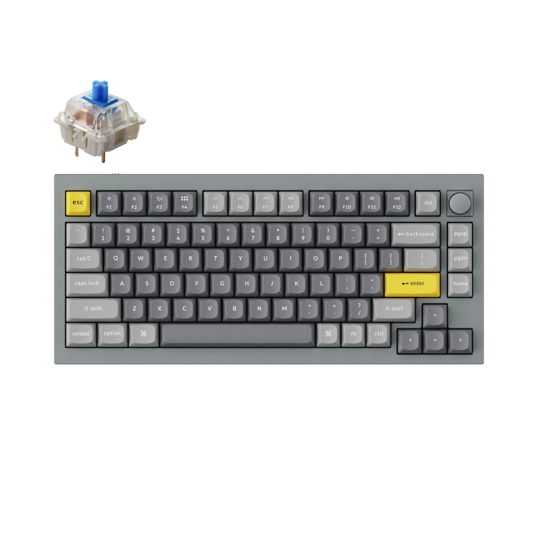 Keychron Q1 QMK Custom Mechanical Keyboard (US ANSI Layout) - Version 2 - Image 43