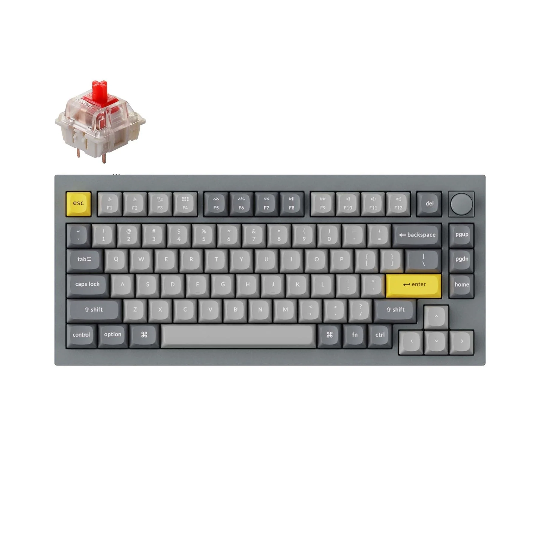 Keychron Q1 QMK Custom Mechanical Keyboard (US ANSI Layout) - Version 2 - Image 5