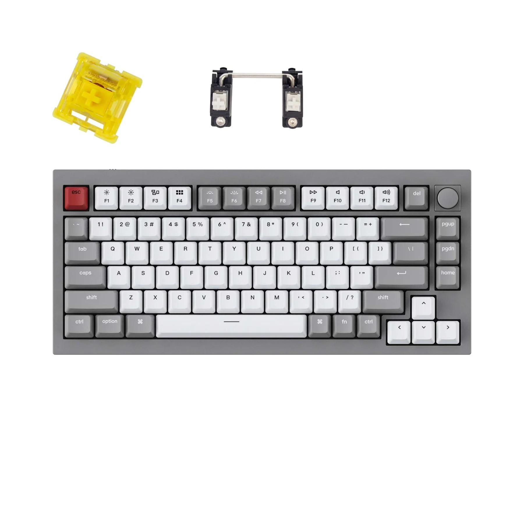 Keychron Q1 QMK Custom Mechanical Keyboard (US ANSI Layout) - Version 2 - Image 8
