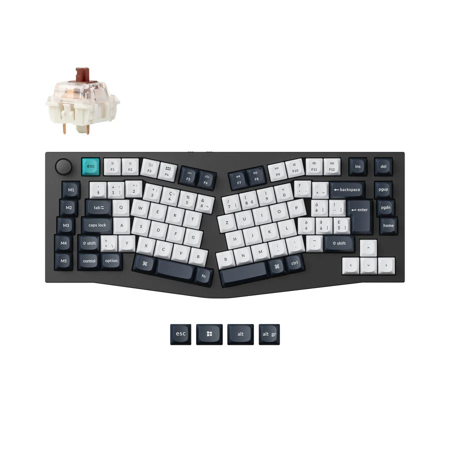 Keychron Q10 Max (Alice Layout) QMK Custom Mechanical Keyboard ISO Layout Collection - Image 11