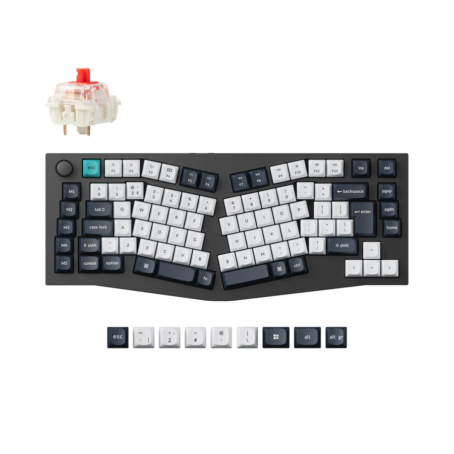 Keychron Q10 Max (Alice Layout) QMK Custom Mechanical Keyboard ISO Layout Collection - Image 4