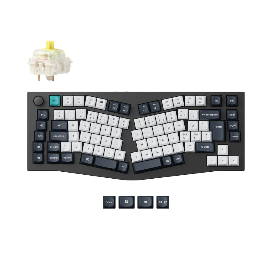 Keychron Q10 Max (Alice Layout) QMK Custom Mechanical Keyboard ISO Layout Collection - Image 9