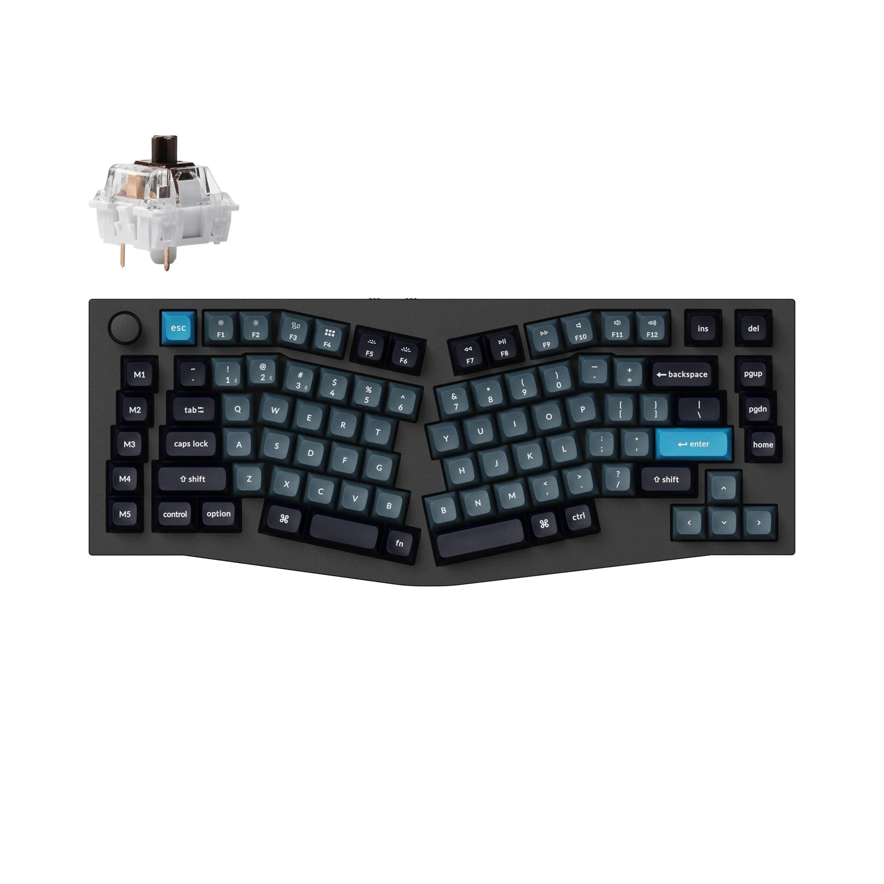Keychron Q10 Pro (Alice Layout) QMK/VIA Wireless Custom Mechanical Keyboard - Image 2