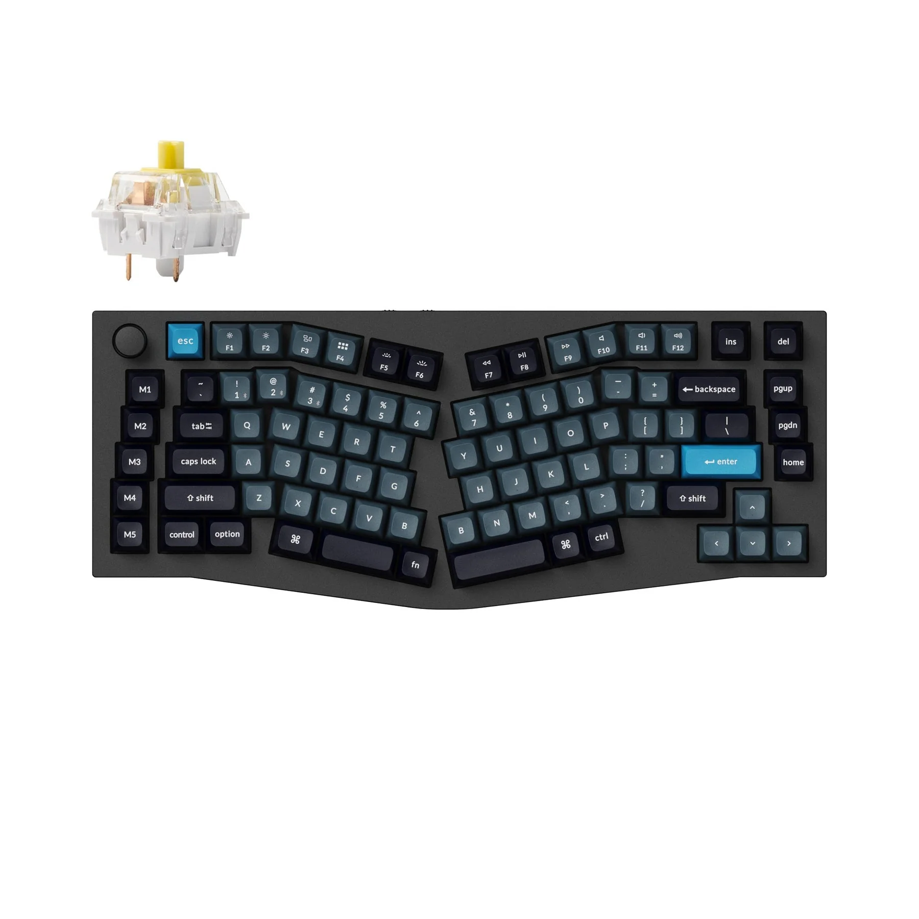 Keychron Q10 Pro (Alice Layout) QMK/VIA Wireless Custom Mechanical Keyboard - Image 3