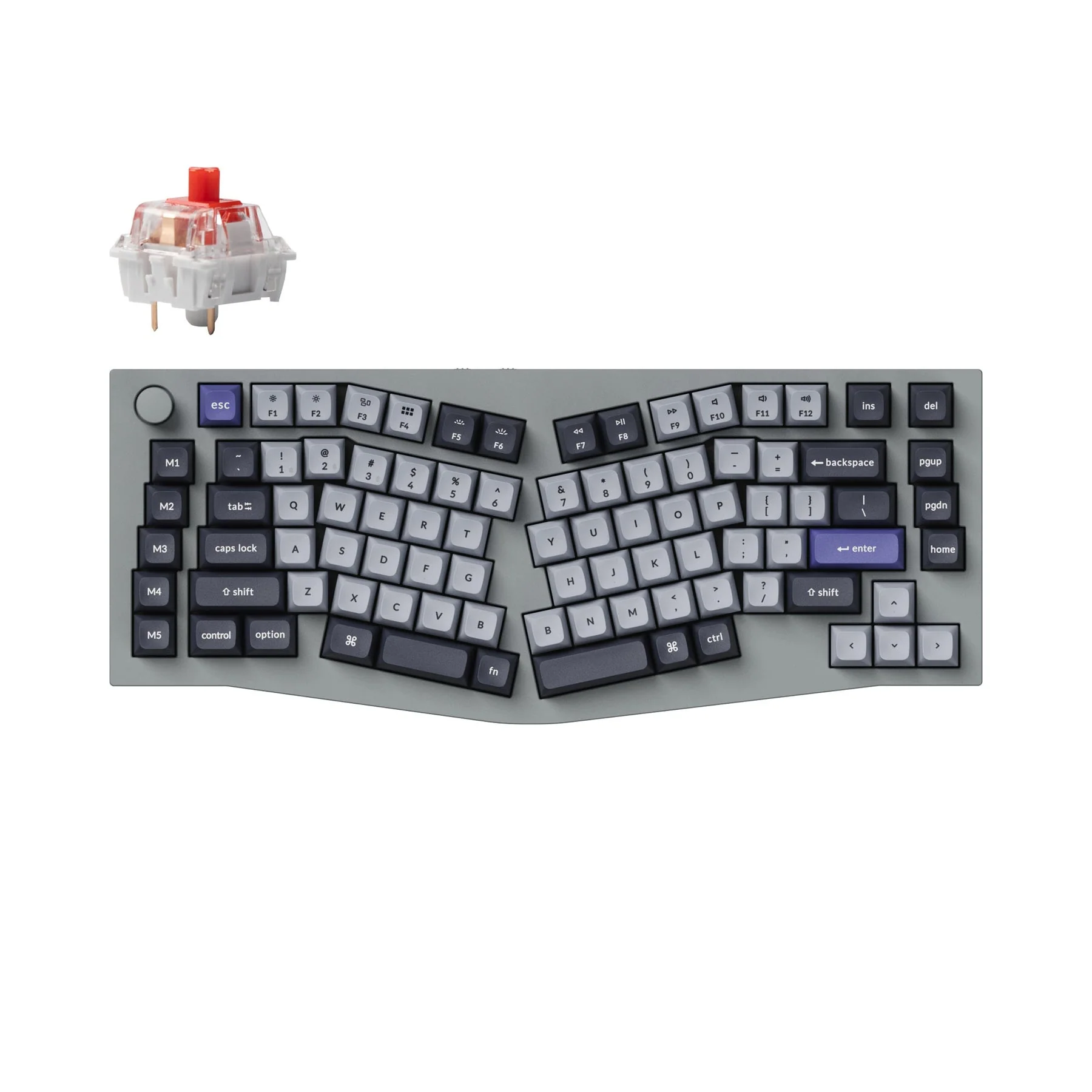 Keychron Q10 Pro (Alice Layout) QMK/VIA Wireless Custom Mechanical Keyboard - Image 4