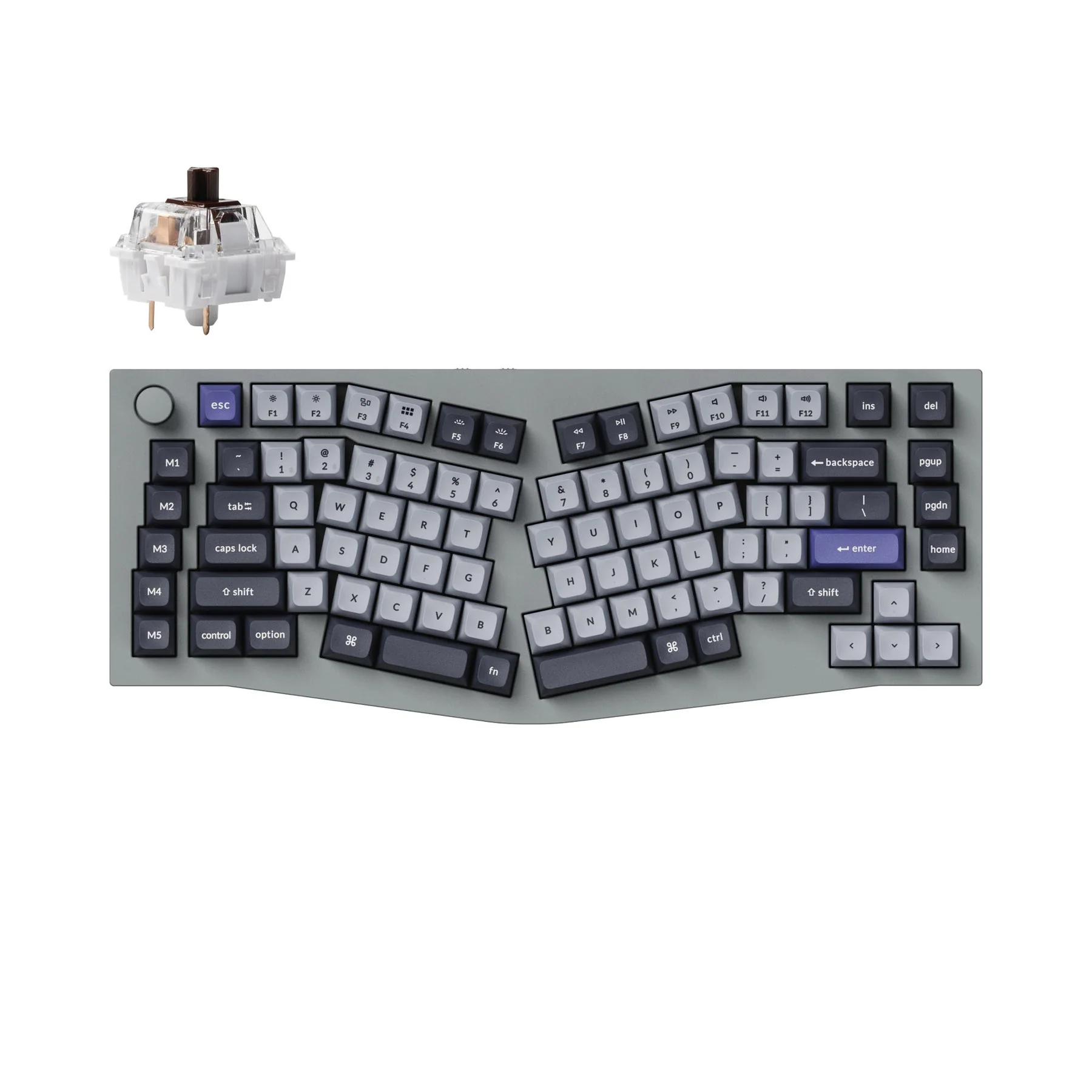 Keychron Q10 Pro (Alice Layout) QMK/VIA Wireless Custom Mechanical Keyboard - Image 5