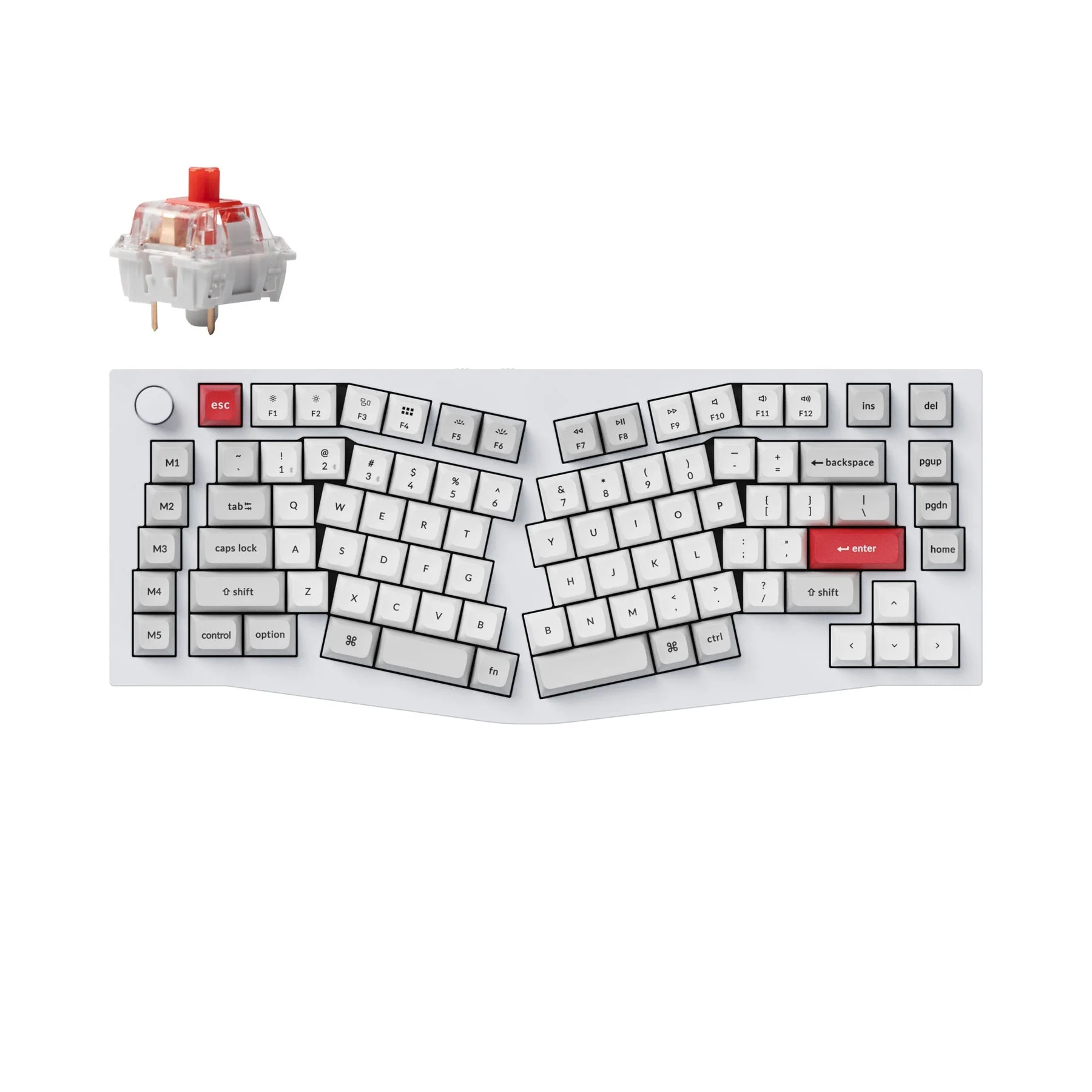 Keychron Q10 Pro (Alice Layout) QMK/VIA Wireless Custom Mechanical Keyboard - Image 7