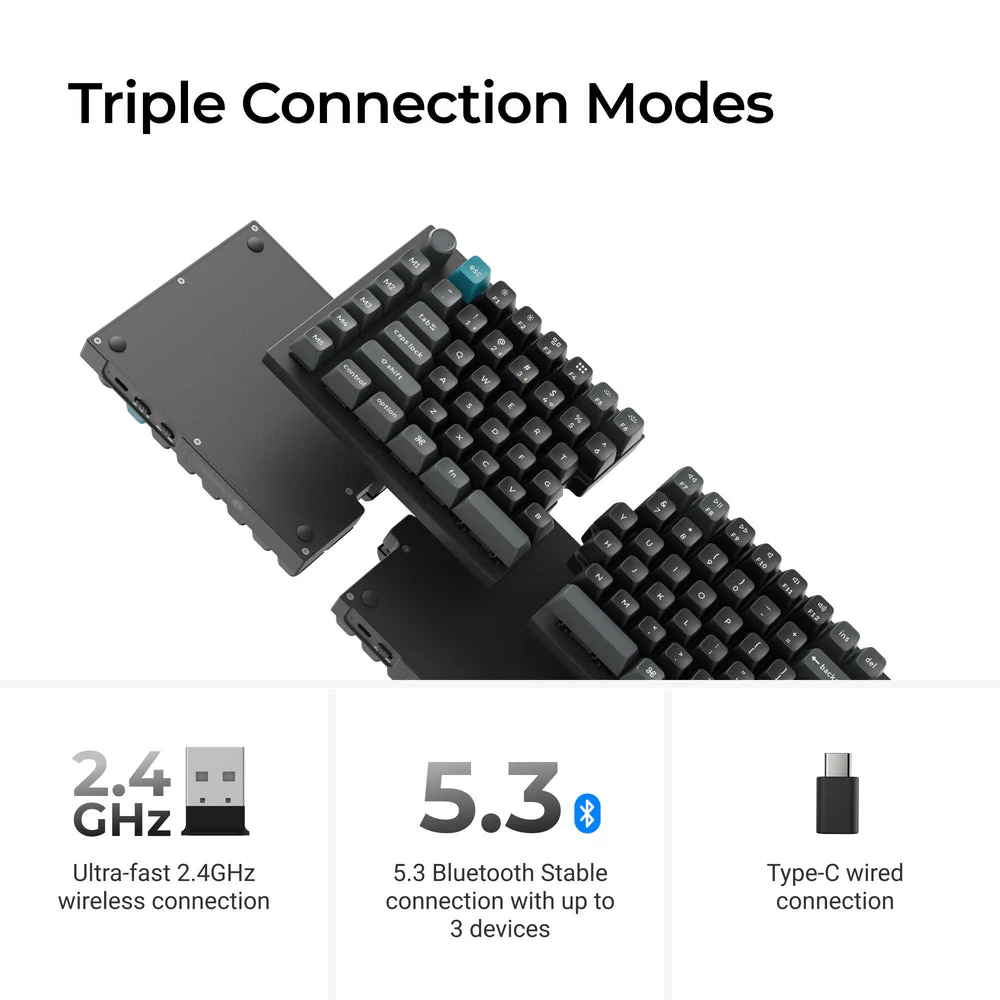 Keychron Q11 Ultra 8K Wireless Custom Mechanical Keyboard - Image 7