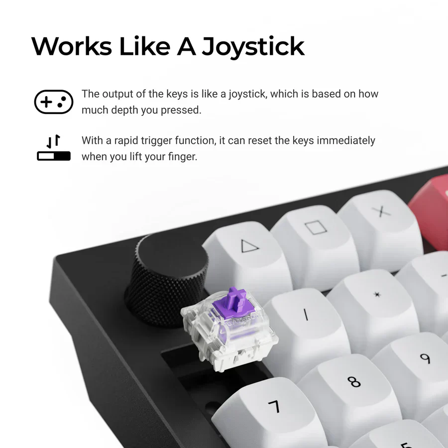 Keychron Q12 HE QMK Wireless Custom Keyboard - Image 5